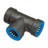 Blu-Lock Tee 3/4 in. x 3/4 in. x 1/2 in. Insert x Insert
