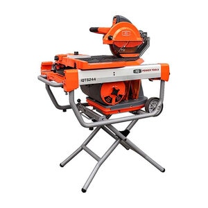 iQ Power Tools Dry Cutting Tile Saw 10 in. w/ Integrated Dust Control System 120V Includes 10 in. Q-Drive Combo Blade