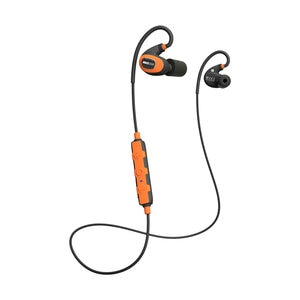 ISOtunes PRO Bluetooth Noise-Isolating Earbuds, Safety Orange, ANSI Certified, 27dB NRR