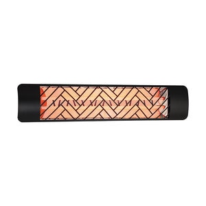 Innova 1500W 120V 39.37 in. Black Electric Single Element Heater 14 lbs.