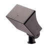 Kichler VLO Adjustable Lumen Mini Wall Wash FLOOD 3000K Arch. Bronze