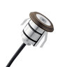 Kichler Mini All-Purpose 2W 100 LM 3000K Includes: Frosted Lens, Stainless & Brass Trim Rings