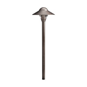 Kichler 15470 Path Light Brass Housing Centennial Brass Finish