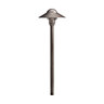Kichler 15470 Path Light Brass Housing Centennial Brass Finish