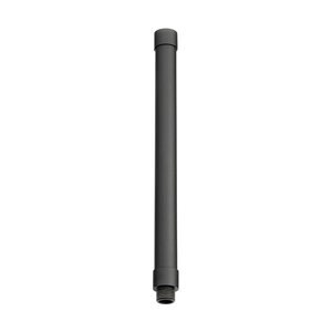 12" Male Female Riser in Black Brass