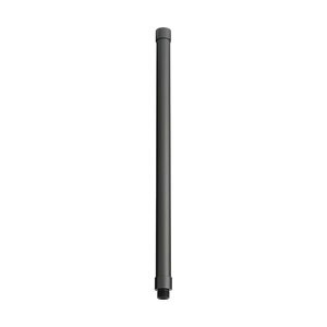 18" Male Female Riser in Black Brass