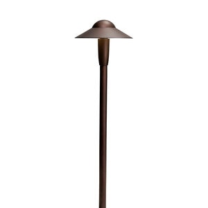 Kichler 15870 Path Light Aluminum Architectural Bronze Finish 4.3W 3000K LED