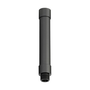 6" Male Female Riser in Black Brass