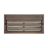 Kichler Step Light Surface-Mount Louvered Textured Architectural Bronze 7 Lumens 3000K LED