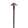 Kichler 15870 Path Light Aluminum Architectural Bronze Finish 4.3W 3000K LED