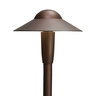 Kichler 15870 Path Light Aluminum Architectural Bronze Finish 4.3W 3000K LED