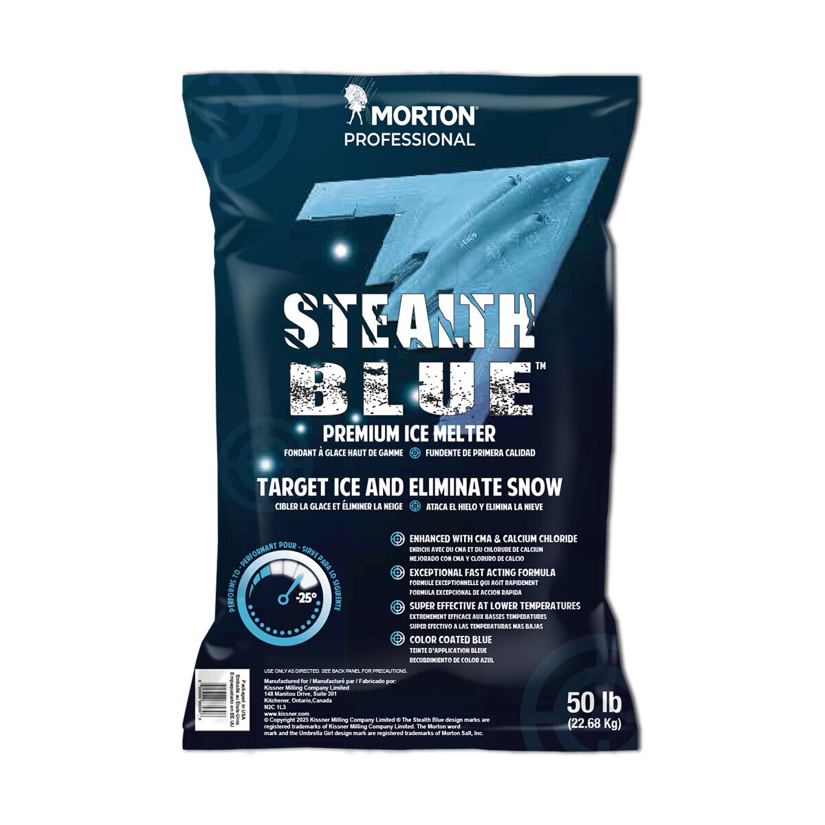 Kissner Stealth Blue Ice Melt 50 lb. Bag | SiteOne CA
