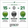 LESCO 15-0-21 75% CRN Turfgrass Granular Fertilizer 22.68 kg
