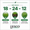 LESCO 18-24-12 50% SN Fe Turfgrass Granular Fertilizer 22.68 kg. (50 lb.) Bag