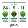 LESCO 24-5-11 50% CRN 2% Fe 1% Mn 0.6% S Turfgrass Granular Fertilizer 22.68 kg. (50 lb.) Bag