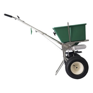 LESCO Broadcast Spreader w/ 80 lb. Capacity and Stainless Steel Frame