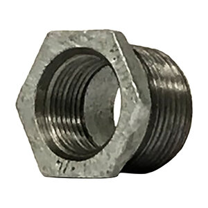 3 in. x 2 in. Galvanized Red Bushing