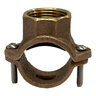 1 in. x 3/4 in. Brass Saddle Tee