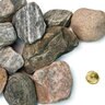 Bulk Coloured Granite Riverstone Small 1 in. - 3 in.