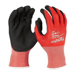 Milwaukee (6) Cut 1 Nitrile Gloves - L