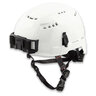 Milwaukee White Vented Helmet w/ Bolt - Cls C