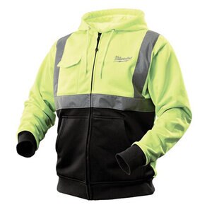 Milwaukee M12 Hi Vis Heated Hoodie Only Xl