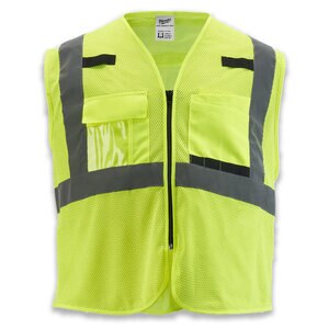 Milwaukee (12) Yellow Breakaway Vest- CSA - L/Xl