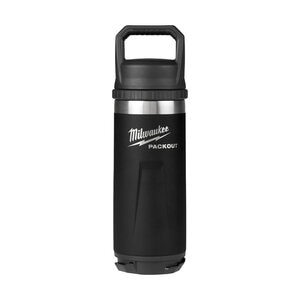 Milwaukee (8) Packout 18 oz Insluted Bottle Chug Lid Blk