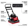 Milwaukee MX Fuel 20 in. Plate Compactor Kit
