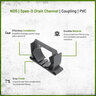 NDS Spee-D Drain Channel Coupling Gray