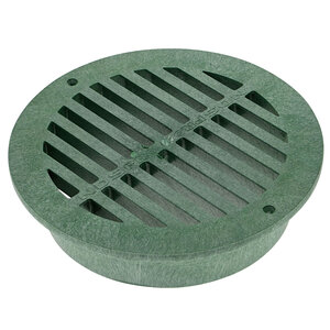12 ROUND GRATE GREEN NDS