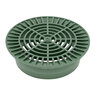 10 ROUND GRATE GREEN NDS