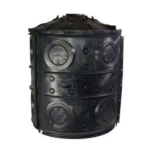 24 in. x 28 in. Flowell Black NDS