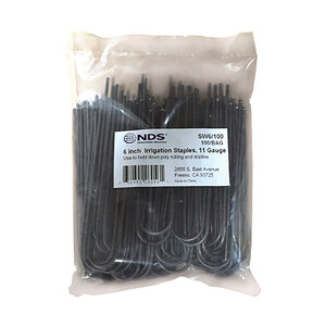 NDS 6 in. Sod Staple Round Top - 100/Bag
