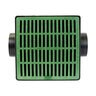 12 in. Basin. Kit w/ Green Grate