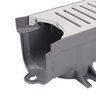 NDS Spee-D Contour Channel Drain Middle Section and Gray Grate