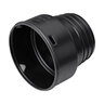 NDS HDPE Corrugated Adapter Black 4 in. Single Wall HUB x S&D SPT or HUB