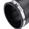 NDS PVC S&D/DWV Flexible Coupling Black 4 in. x 4 in. w/ SS Clamps