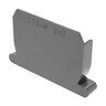 NDS Spee-D Channel End Cap Gray