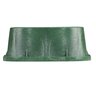 NDS 13X20X6 GREEN EXTENSION BOX (Box Only - No Lid)