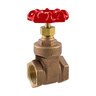New-Line Gate Valve Brass 3 in. FPT 200 PSI w/ Wheel Handle