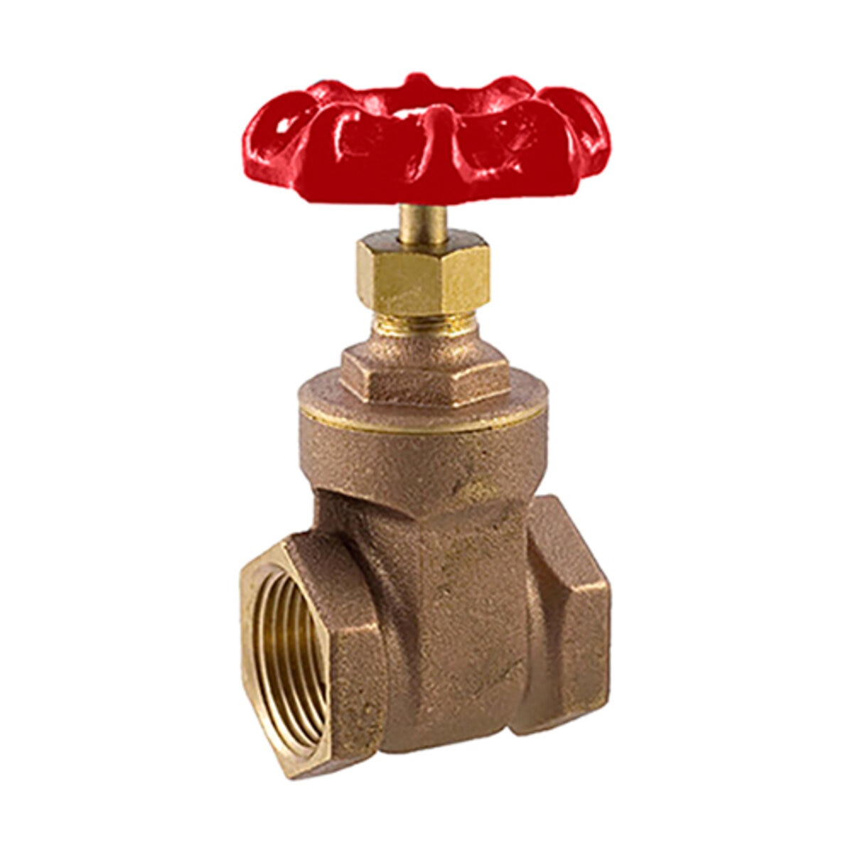 New-Line Gate Valve Brass 3 in. FPT 200 PSI w/ Wheel Handle | SiteOne CA