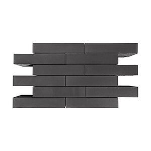 Newstone Dorado Wall Charcoal 24 in. x 5 in. x 8 in. (42 pc./pallet)