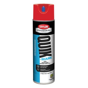 Krylon Brilliant Red Paint Water Based Inverted 17 oz.
