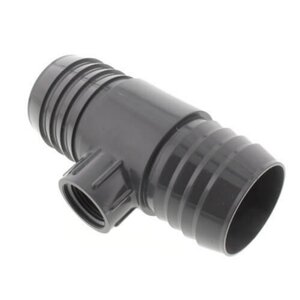 2 in. x 2 in. x 3/4 in. Comb Red Tee Insert Poly Fitting