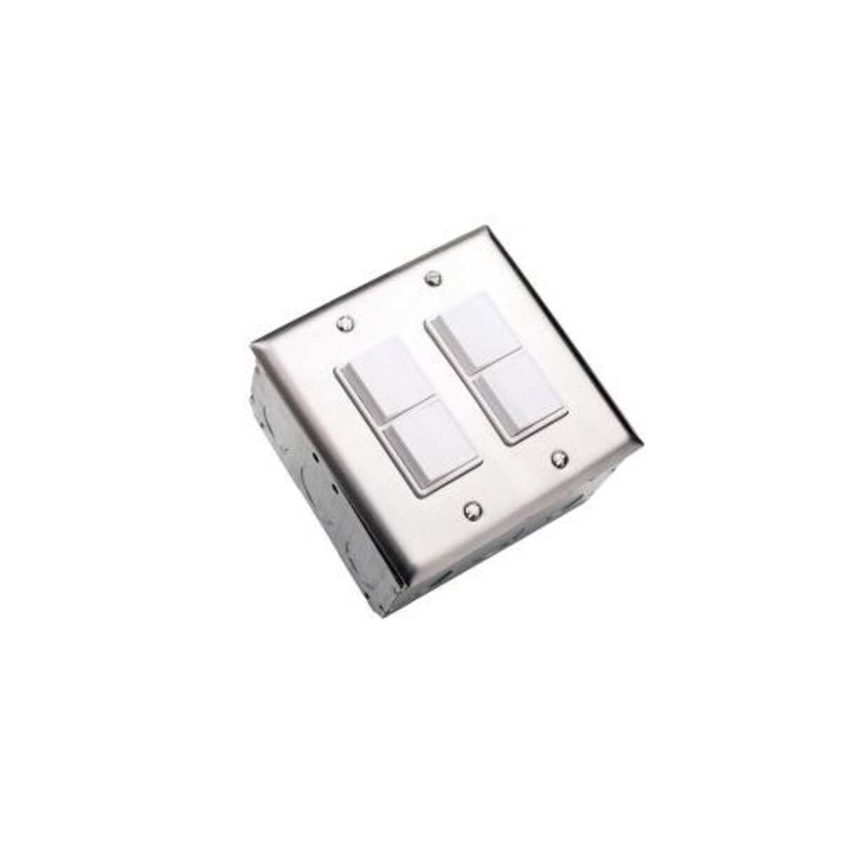 Innova DUAL DUPLEX PLATE AND BOX Stainless Steel | SiteOne CA