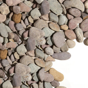 Bulk Montana Rainbow Red River Pebbles (1-1/2 in.) 40 mm (per cu. yd.)