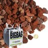 Burgundy Lava Rock Large BigBag