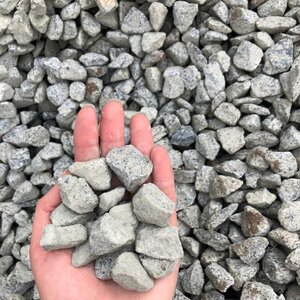 Bagged Crushed Rock 3/4 in.