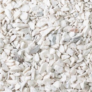 Bagged White Marble 1/2 in.